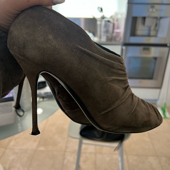 Pierre hardy brown suede booties size 40 - Picture 2 of 4